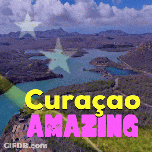 Aerial View Curaçao Curaçao Amazing GIF