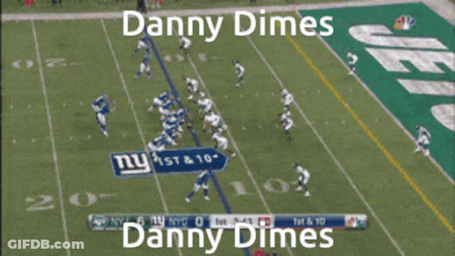 Aerial View Football Field Danny Dimes GIF