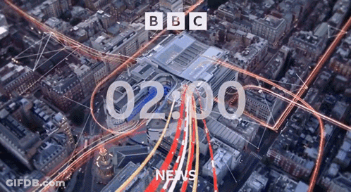Aerial View Of City BBC News GIF