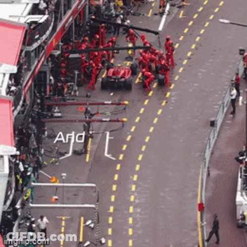 Aerial View Of Race Track Saying Ard GIF