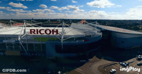 Aerial View Of Ricoh Stadium GIF