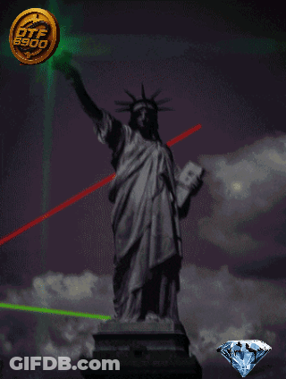 Aerial View Statue Of Liberty Urm Ahh Statue GIF