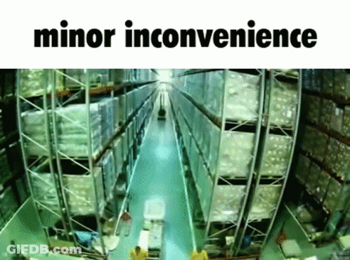 Aerial View Warehouse Minor Inconvenience GIF