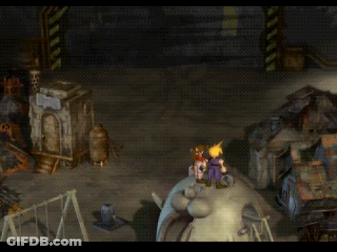 Aeris Saying Leeerooooy GIF