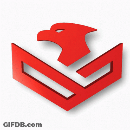 Aero Vector Jet Team Logo GIF