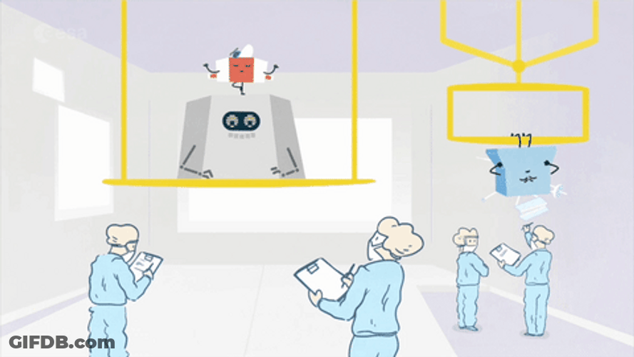 Aerospace Agency Workers GIF