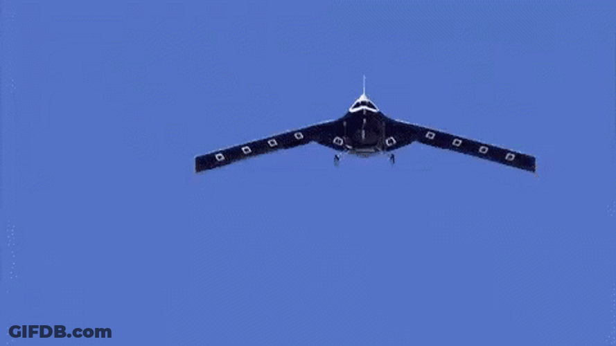 Aerospace Flying Airplane GIF
