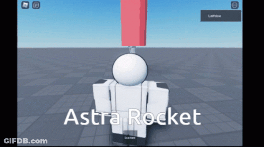 Aerospace Rocket 3D Illustration GIF