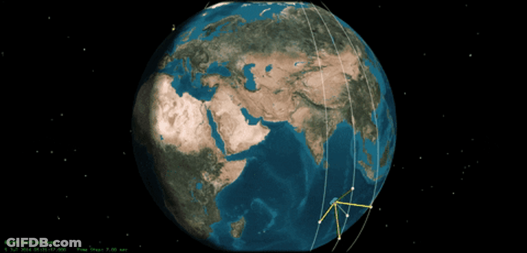 Aerospace Satellite Earth GIF