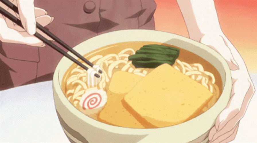 Aesthetic Anime Bowl Of Ramen GIF