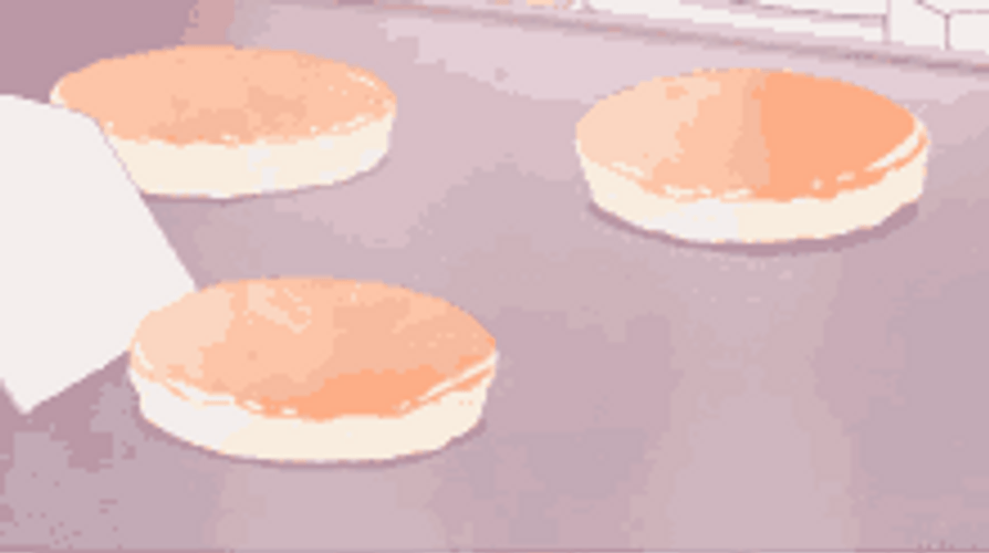 Aesthetic Anime Food Fluffy Pancake GIF