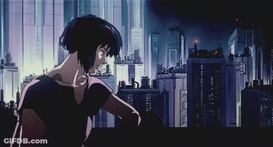 Aesthetic Anime Ghost In The Shell GIF