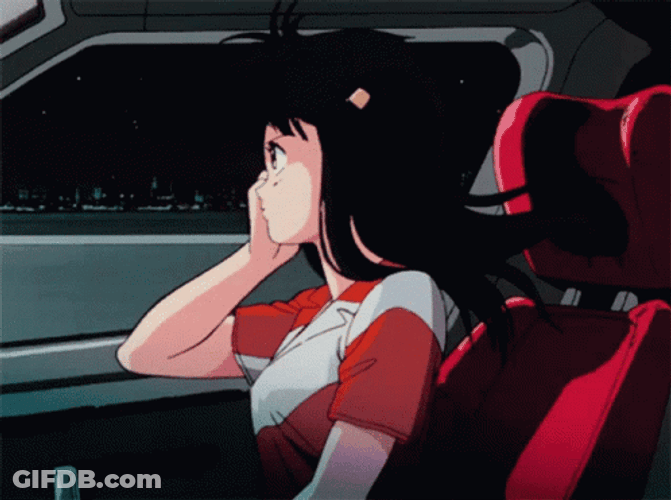 Aesthetic Anime Girl Tomoko Aran GIF