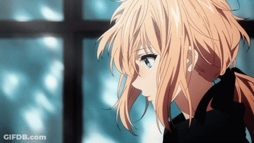 Aesthetic Anime Girl Violet Evergarden GIF