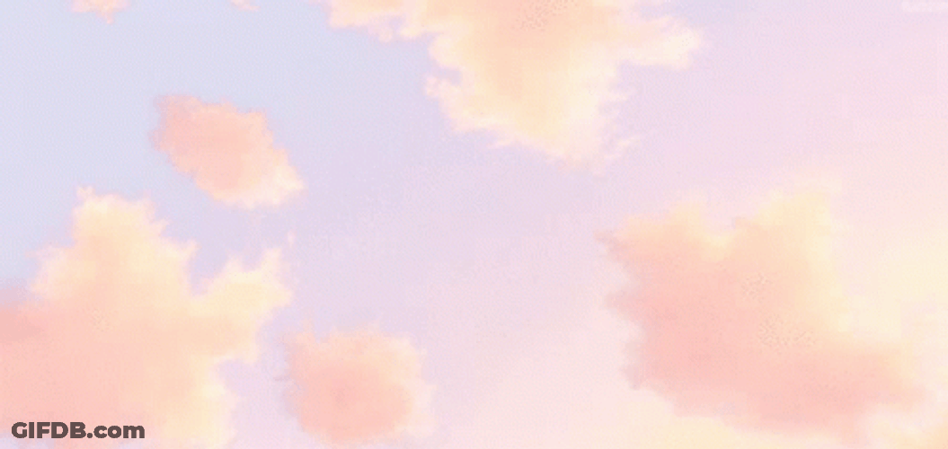 Aesthetic Background Beautiful Clouds GIF