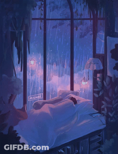 Aesthetic Background Rainy Day GIF