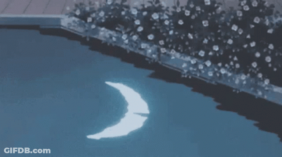 Aesthetic Background Silent Moon GIF
