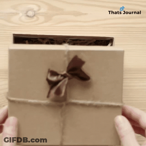 Aesthetic Box Thank You Appreciation GIF