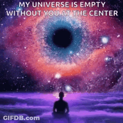Aesthetic Empty My Universe GIF