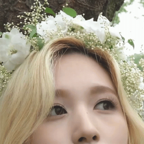 Aesthetic Korean Yellow Slideshow GIF