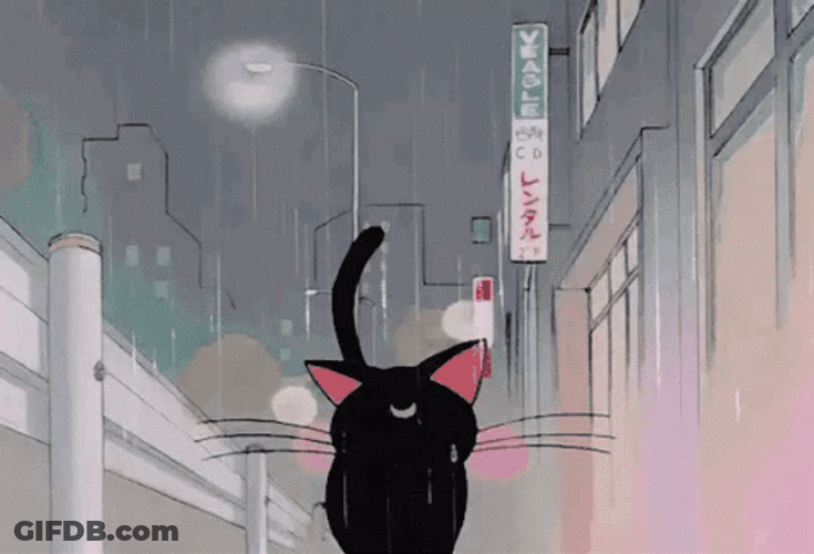 Aesthetic Luna Sailor Moon GIF
