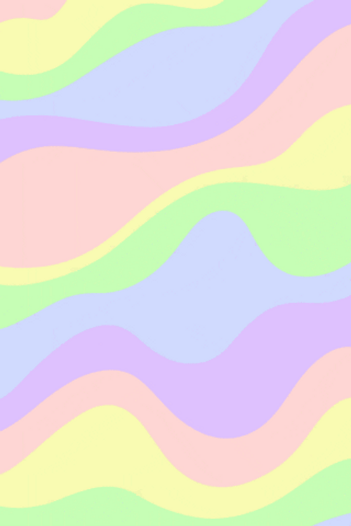 Aesthetic Minimalist Pastel Waves GIF