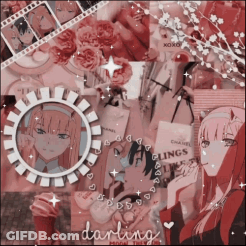 Aesthetic Pink Zero Two GIF