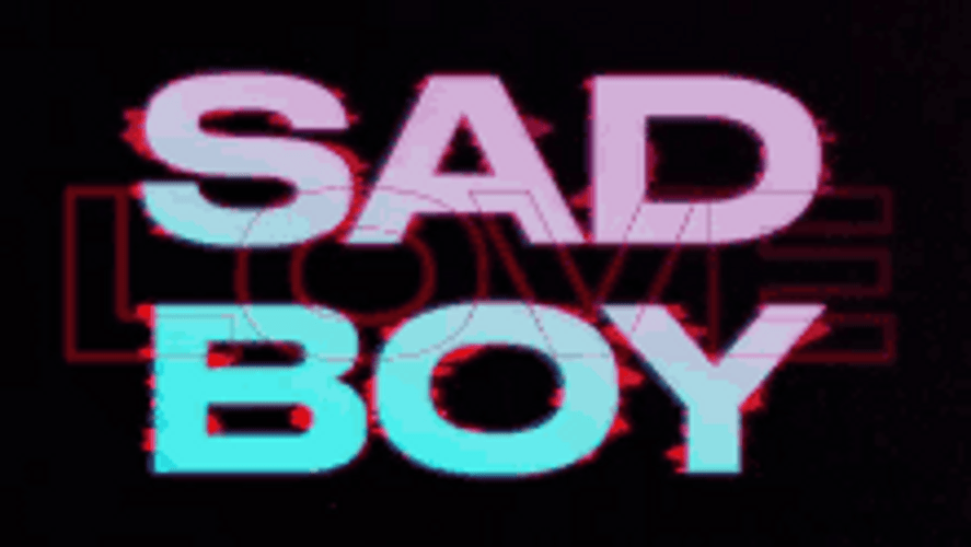 Aesthetic Sad Boy Love GIF