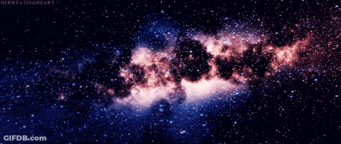 Aesthetic Universe Galaxy GIF