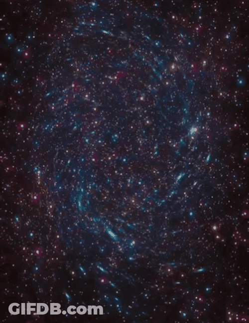 Aesthetic Universe Galaxy Stars GIF