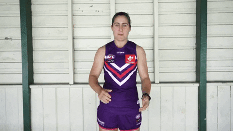 AFL Woman Clapping No Deal GIF