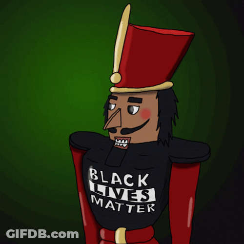 African American Christmas Black Lives Matter GIF