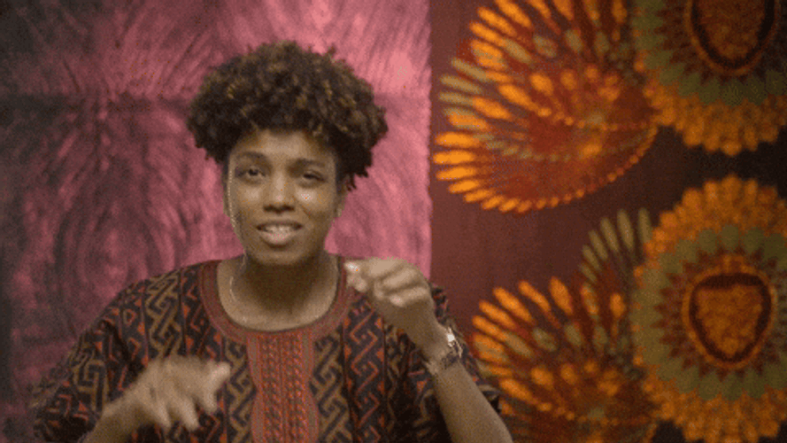African American Christmas Dance Of Queen GIF