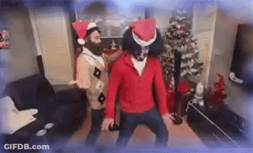 African American Christmas Jusreign GIF