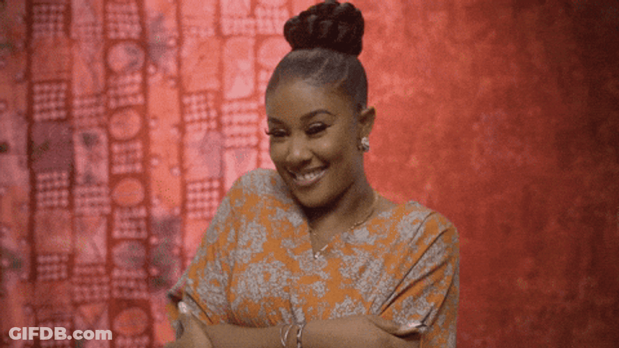 African American Christmas Of African Model GIF