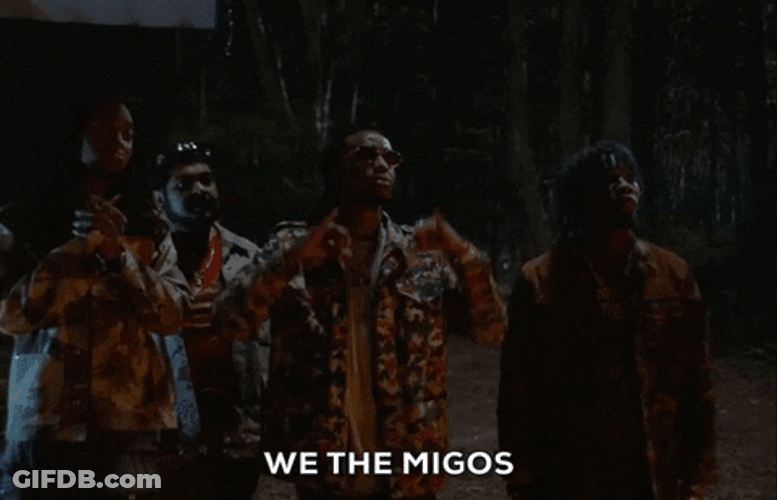 African American Christmas We The Migos GIF