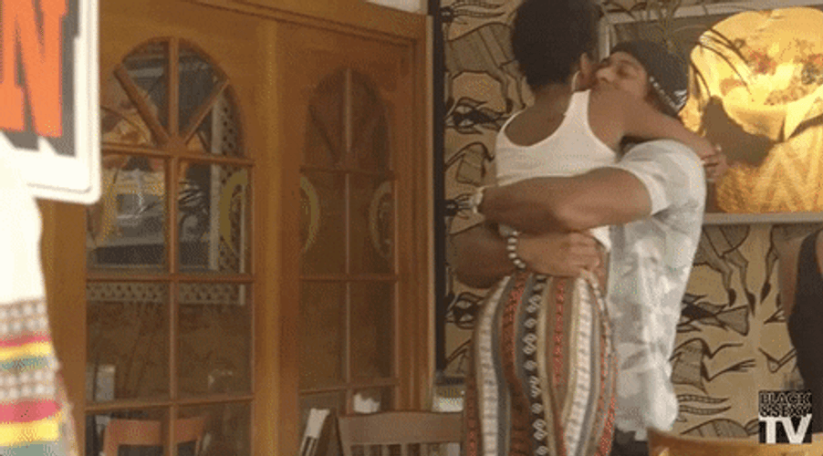 African American Cute Love GIF