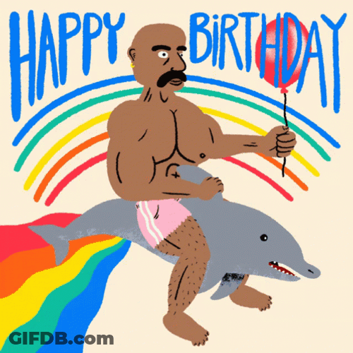 African American Happy Birthday GIF