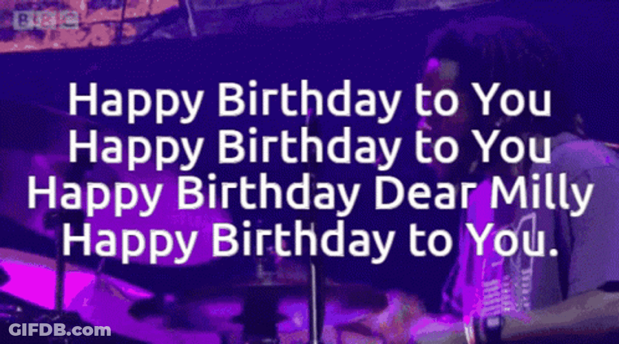 African American Happy Birthday GIF