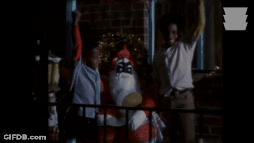African American Kids Christmas Celebration GIF