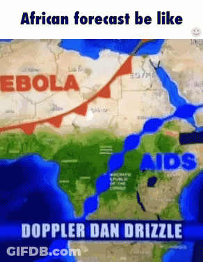 African Forecast Doppler Dan Drizzle Map Of Africa GIF
