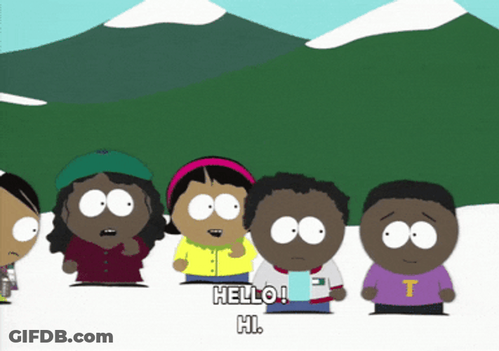 African Kids South Park GIF