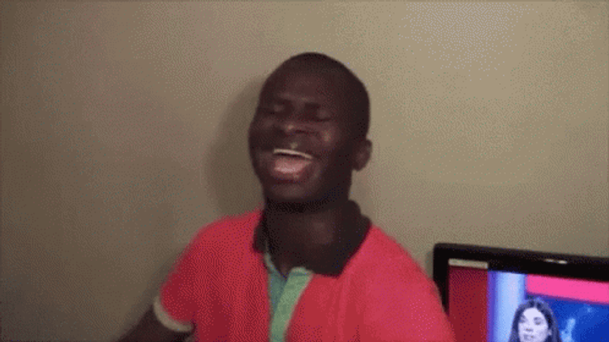 African Laugh GIF