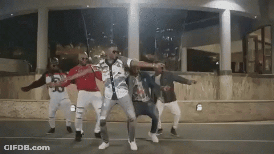 Afro Beats Move People Dancing GIF