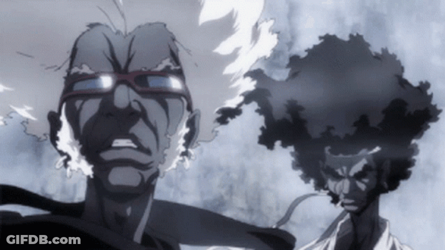 Afro Samurai And Ninja Ninja GIF