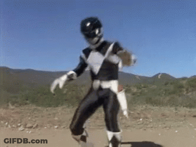 Afro Samurai Black Power Ranger GIF