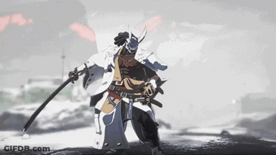 Afro Samurai Cool Let's Rock Transition GIF