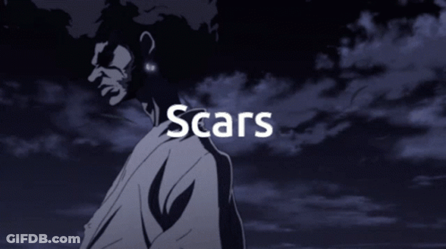 Afro Samurai Scars GIF