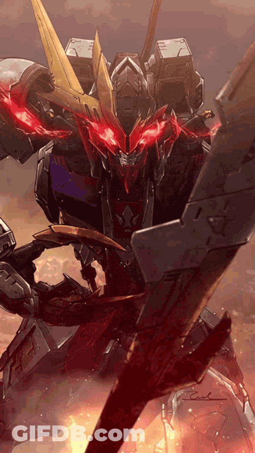 After Fight Scene Gundam Barbatos GIF