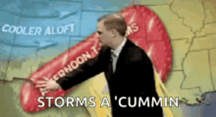 Afternoon T-Storm Is Coming GIF